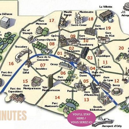 Appartement Cosy Au Calme A 20 Min De Paris Villejuif Kültér fotó